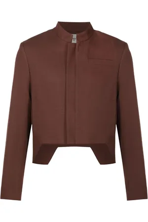 MISCI Gurgel asymmetric cropped blazer
