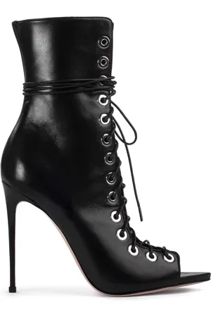 LE SILLA Courtney 120mm leather ankle boots