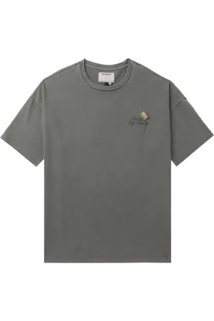 Musium Div. Van Gogh-embroidered cotton T-shirt