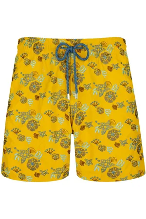 Vilebrequin Floral-embroidered swim shorts