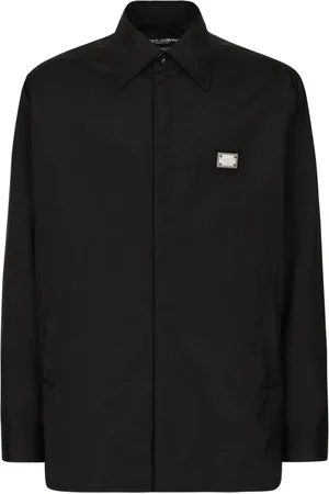 Dolce & Gabbana Logo-plaque shirt jacket