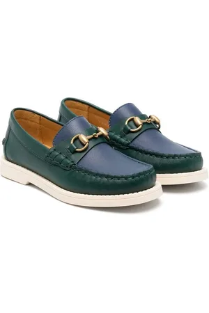 Gucci Plain leather loafers
