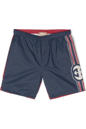 Gucci Interlocking G-motif swim shorts