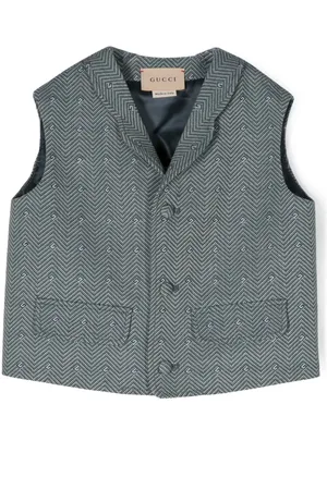 Gucci Peak-lapels wool-blend gilet