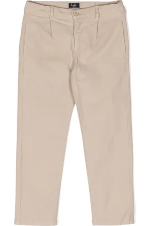 Il gufo Herringbone smart trousers