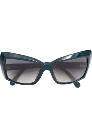 CHANEL 2000s gradient cat-eye sunglasses