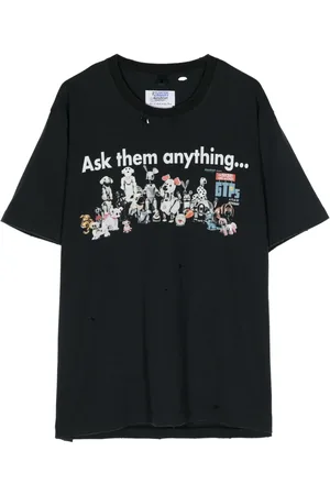 DOUBLET X PZ Today graphic-print T-shirt