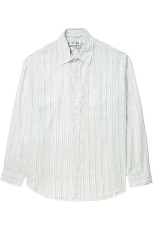 mfpen Executive striped cotton shirt