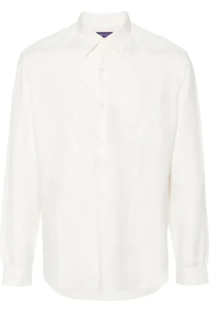 Ralph Lauren Poplin silk-blend shirt