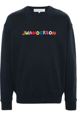 J.W.Anderson Logo-embroidered cotton sweatshirt