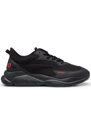 HUGO BOSS Logo-embroidered low-top sneakers