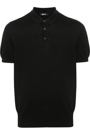 ERALDO Knitted cotton polo shirt