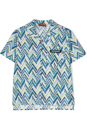 Missoni Zigzag-print cotton shirt