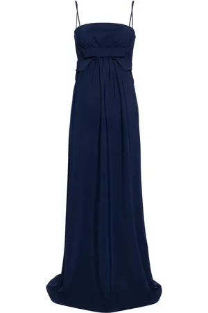 CHIARA BONI Alga bow-detail maxi dress