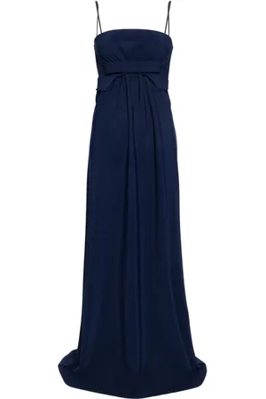 CHIARA BONI Alga bow-detail maxi dress