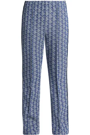 Lacoste Monogram-pattern track pants