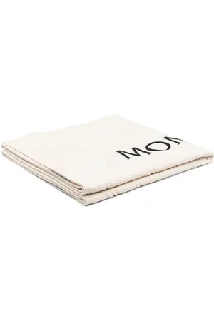 Moncler Logo-jacquard beach towel