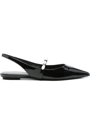 Stuart Weitzman Patent leather mules