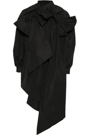 Simone Rocha Bow-detailing asymmetric jacket