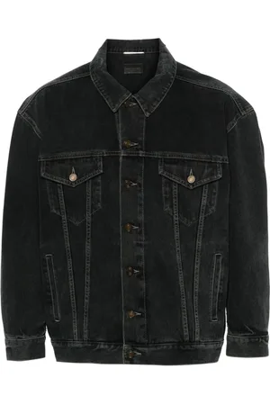 Saint Laurent Distressed denim jacket