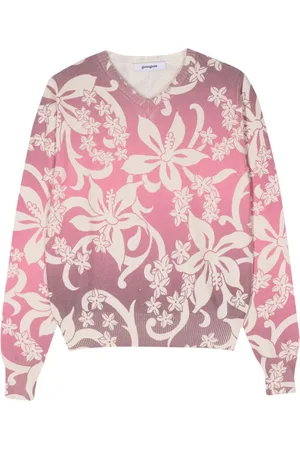 Gimaguas Floral ombré cotton jumper