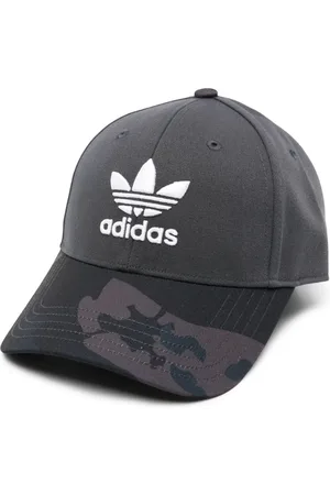 adidas Camouflage-print logo-embroidered cap