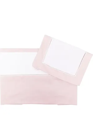 Etro Embroidered-motif cotton sheets (set of three)