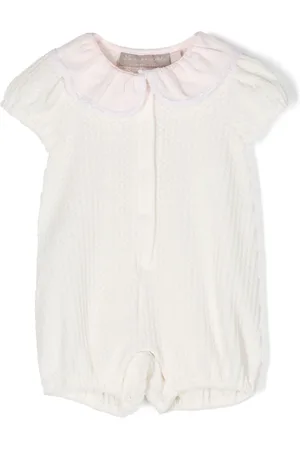 LA STUPENDERIA Peter Pan-collar knitted body