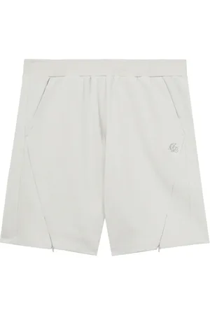 Izzue Logo-embroidered track shorts