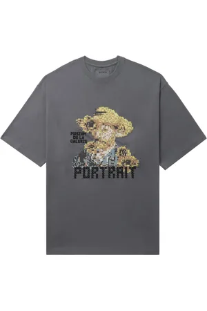 Musium Div. Van Gogh-print short-sleeve T-shirt