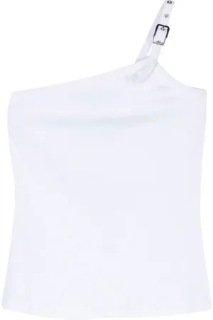 Gimaguas One-shoulder ribbed top