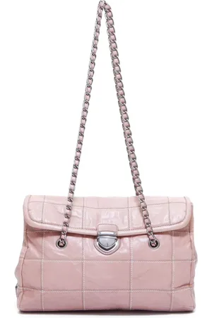 Prada Triangle logo quilted shoulder bag
