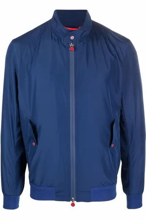 Kiton High-neck zip-up lightweight jacket