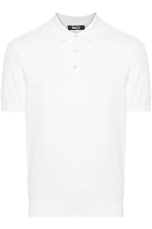 ERALDO Knitted cotton polo shirt