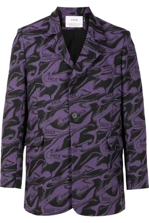 PACE X-Phora patterned-jacquard blazer