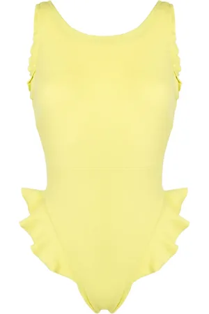 CLUBE BOSSA Goya ruffled swimsuit