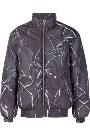 PACE X-Phora graphic-print padded jacket