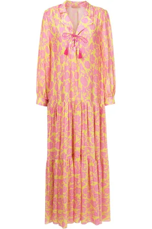 CLUBE BOSSA Blandine floral-print maxi dress