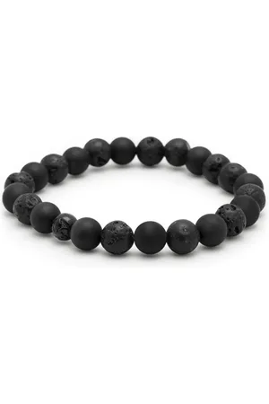 Nialaya Onyx beaded bracelet