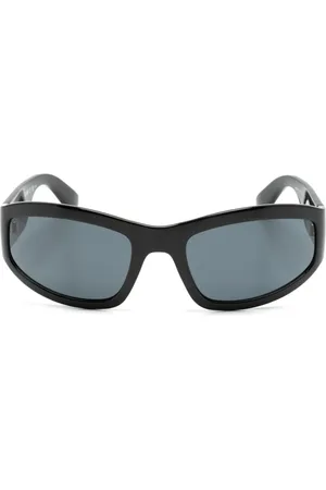 Moschino Biker-style frame sunglasses