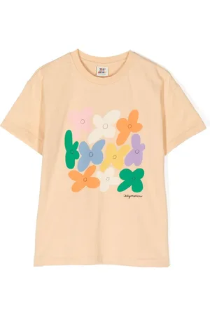 Jelly Mallow Floral-print cotton T-shirt