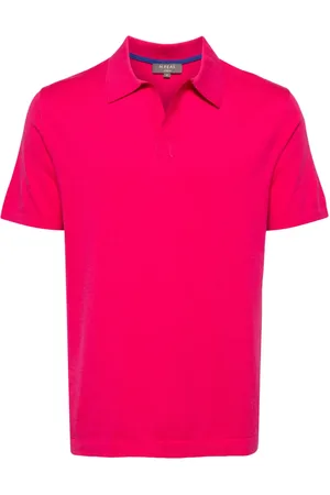 N.PEAL Fine-knit polo shirt