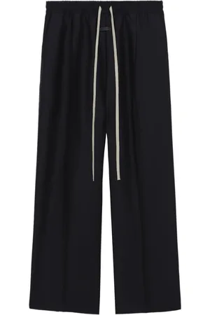 FEAR OF GOD Wide-leg elasticated-waist trousers