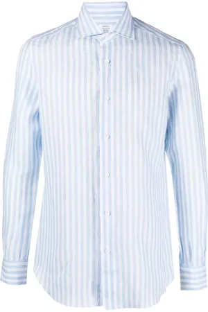 MAZZARELLI Striped long-sleeve shirt