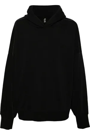 THOM KROM Drop-shoulder cotton-blend hoodie