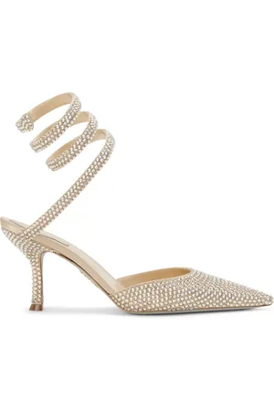 RENE CAOVILLA Cleo crystal-embellishment pumps