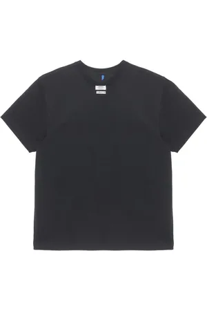 Ader Error Exposed-tag jersey T-shirt