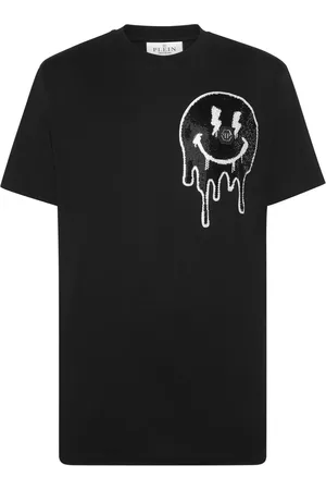 Philipp Plein Smile rhinestone-embellished T-shirt