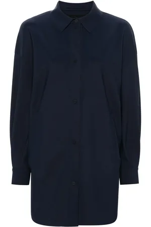 HERNO Logo-engraved shirt jacket