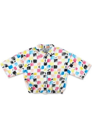 Msgm Checked cotton shirt